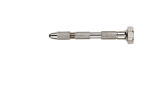 Swivel-Head Pin Vise -- With 2 Double-Ended Collets