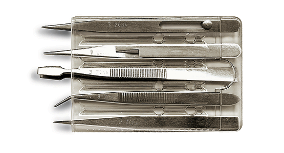 Tweezer Set -- 5 Pieces