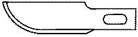 Replacement Hobby Blade -- #10 Curved Edge