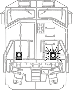 DL-1 Oscillating Ditch Lights pkg(2)