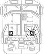 DL-1 Oscillating Ditch Lights pkg(2)