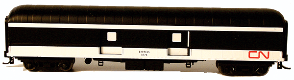 Arched Roof Baggage-Express Car Assembled -- Canadian National (Wet Noodle Insignia c. 1961) NSC 1940 #8790