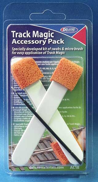 Track Magic Accessory Pack -- For Applying Track Magic Liquid Track Cleaner