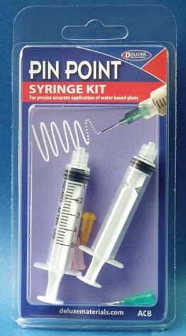 Pin Point Syringe Kit -- For Water-Based Glues