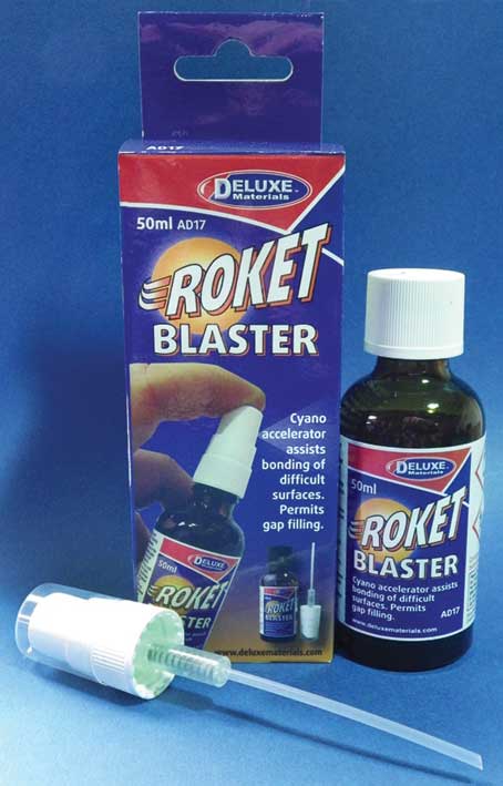 Roket Blaster -- Cyanoacrylate CA Accelerator 1.8oz  50g-2