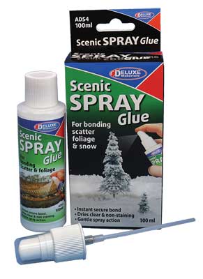Scenic Spray Glue -- 3.4oz  100mL-1