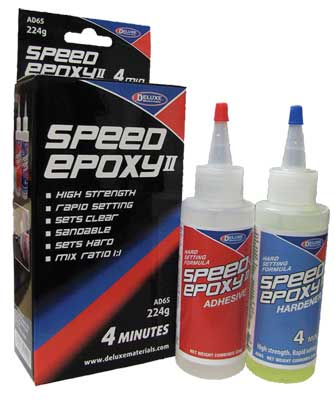 Speed Epoxy II - 4-Minute Set Time -- 7-9/16oz  224g-1