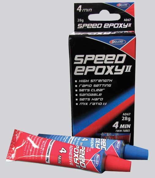 Speed Epoxy II - 4-Minute Set Time -- 15/16oz  28g Tube