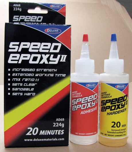Speed Epoxy II - 20-Minute Set Time -- 7-9/16oz  224g