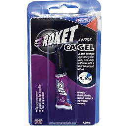 Roket CA Gel -- 1/8oz  3g Tube