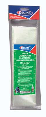 Fiberglass Cloth -- 0.6oz, 2m sq.
