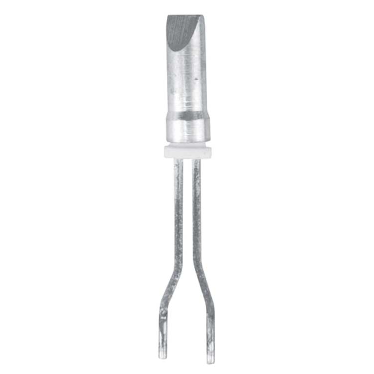 High-Efficiency Chisel Soldering Tip -- .156" or 5/32" Diameter