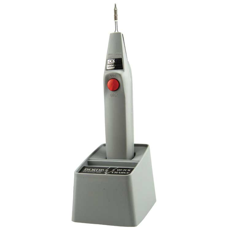 Quick Charge Cordless Soldering Tool Kit -- 7700 Soldering Iron, Charging Base, 3 Tips, Titan Torch, Solder, Case-2