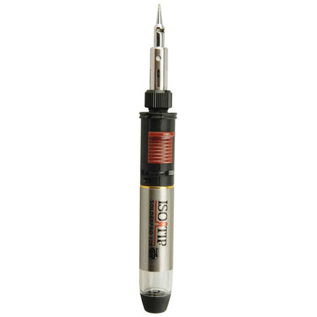 Pro 120 Butane Soldering Iron Kit -- Includes Soldering Iron, 1.6mm Conical and Torch Tips, Cap with Lighter-1