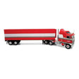 1979 Kenworth K100 Aerodyne w/Van Trailer - Assembled -- MB McKay Trucking (red, white)