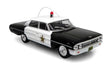 1964 Ford Galaxie Police Cruiser - Assembled -- Mayberry (black, white)-1