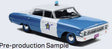 1964 Ford Galaxie Police Cruiser - Assembled -- Chicago Police Department (blue, white)