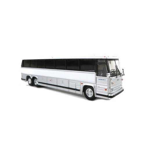 1984 MCI MC-9 Motorcoach Bus - Assembled -- Painted, Unlettered (white)