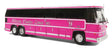 1984 MCI MC-9 Motorcoach Bus - Assembled -- Allstate Charter Lines (pink)