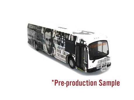 Proterra ZX-5 Bus - Assembled -- Reno RTC "Lincoln Line" (black, white)-1