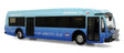 Proterra ZX-5 Bus - Assembled -- Chicago Transit Authority CTA