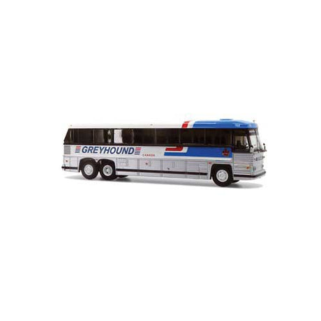 5-Bus Set - Assembled -- Greyhound Canada Tribute (5 Different Schemes)-5