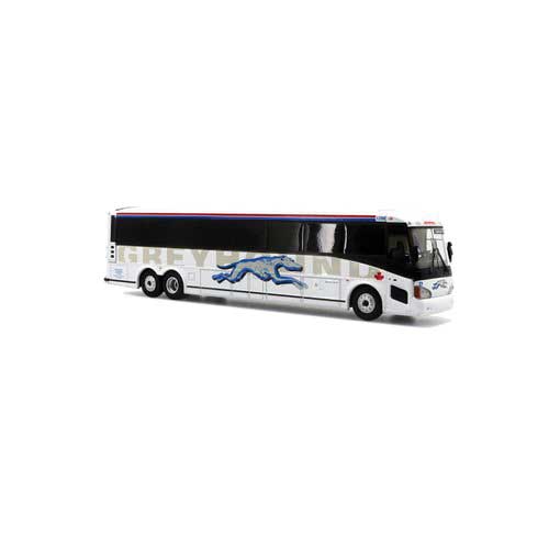 5-Bus Set - Assembled -- Greyhound Canada Tribute (5 Different Schemes)-6