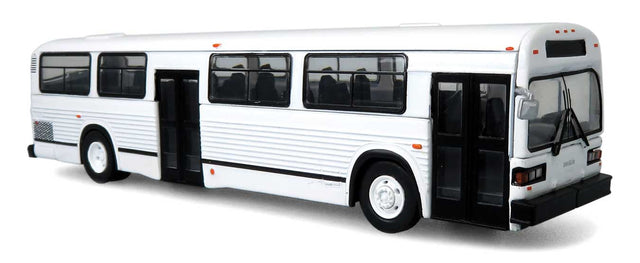 MCI Classic Transit Bus - Assembled -- Painted, Unlettered (white, silver)