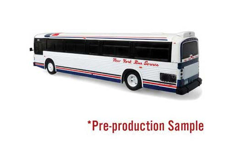 MCI Classic Suburban Bus - Assembled -- New York Bus Service (white, blue, red)-2