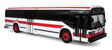 MCI Classic Transit Bus - Assembled -- Toronto Transit Commission TTC (white, red)