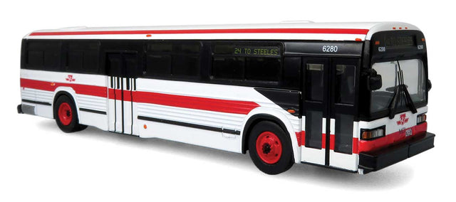 MCI Classic Transit Bus - Assembled -- Toronto Transit Commission TTC (white, red)