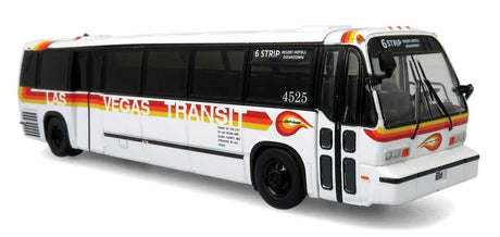 1987-1994 TMC RTS Transit Bus - Assembled -- Las Vegas, Nevada (white, orange, yellow)