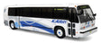 1987-1994 TMC RTS Transit Bus - Assembled -- Academy (white, blue)