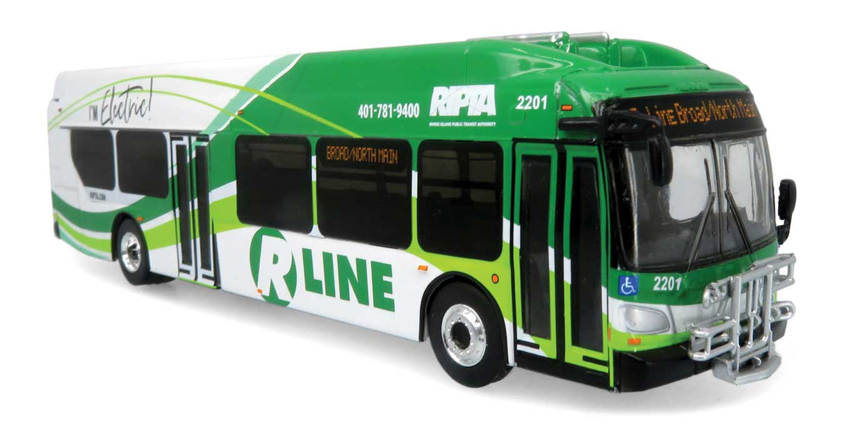 New Flyer Xcelsior XN40 Bus - Assembled -- RIPTA