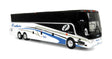 VanHool TX-45 Motorcoach Bus - Assembled -- Venture Tours (black, white, blue)