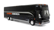 VanHool TX-45 Motorcoach Bus - Assembled -- Luxbus America (black, graphite, orange)