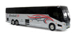 2022 Prevost H3-45 Coach - Assembled -- Cardinal Transportation (white, black, gray, red)