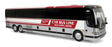 2022 Prevost H3-45 Coach - Assembled -- CYR Bus Tours (silver, black, red, white)