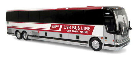 2022 Prevost H3-45 Coach - Assembled -- CYR Bus Tours (silver, black, red, white)