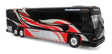 MCI D4000 Coach - Assembled -- IconiCruiser (black, red, silver)