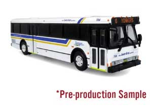 Orion V Transit Bus - Assembled -- Westchester Bee-Line (white, yellow, black)