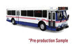 Orion V Transit Bus - Assembled -- Washington DC WMATA (white, blue, red)