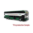 Alexander Dennis Enviro 500 Double-Deck Transit Bus - Assembled -- AC Transit (white, black, green)