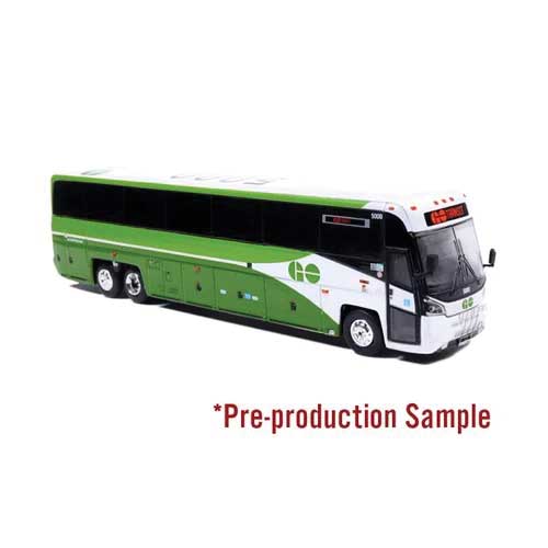 MCI D4520 Coach Bus - Assembled -- GO Transit (green, white)