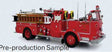 Crown Firecoach Fire Engine - Assembled -- Los Angeles County Fire Department  Engine 51 (red)