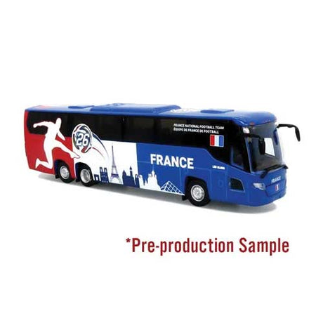 Scania Touring HD Coach - Assembled -- World Cup France Soccer Team (blue, red, white, black)-1