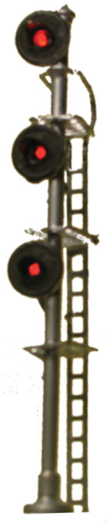 Union Switch & Signal Searchlight LED Signal -- 3-Aspect