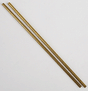 Brass Signal Masts - 4" Long 3/32" Diameter Tube pkg(2) -- .006" Wall Thickness