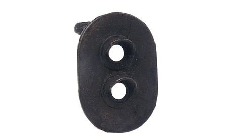 Brass Signal Head -- Two-Light Vertical wo/leds