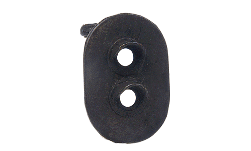 Brass Signal Head -- Two-Light Vertical wo/leds